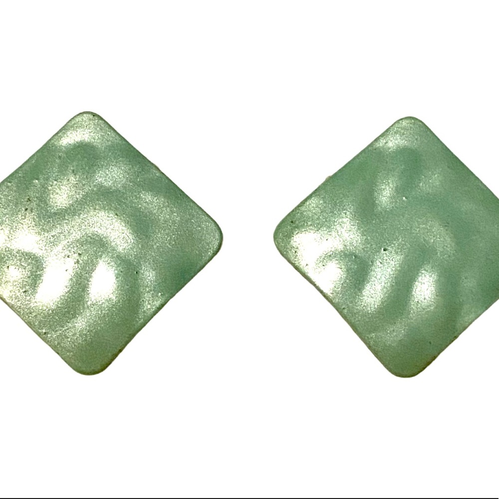 Vintage Mint Green Earrings